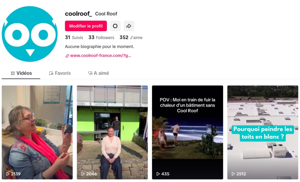 Cool Roof France débarque sur TikTok : Abonnez-vous pour suivre nos actualités et découvrir notre quotidien !