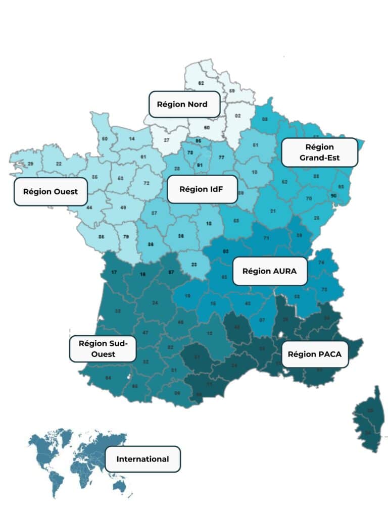 Cool Roof : Nos commerciaux en région