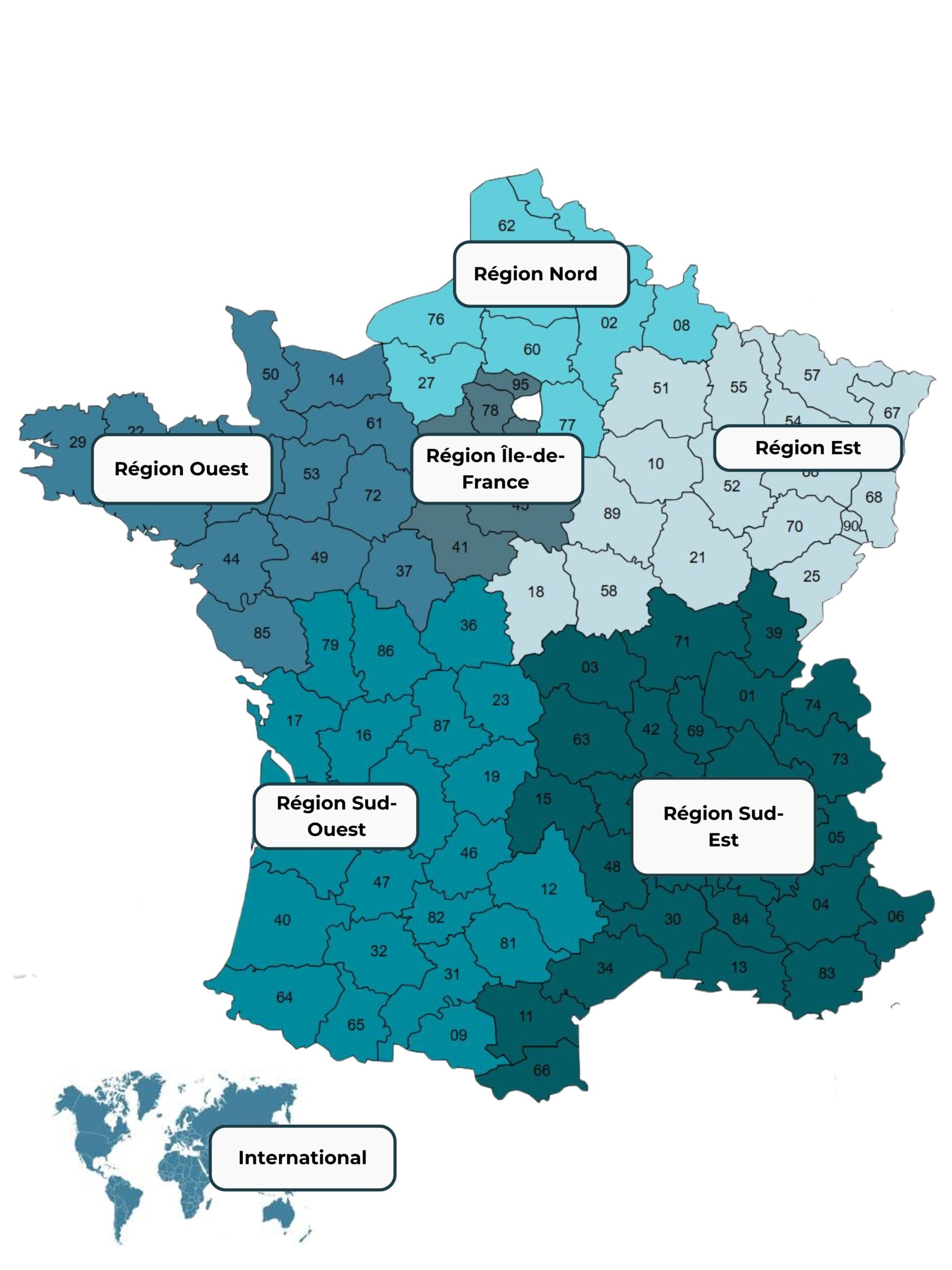 Cool Roof : Nos commerciaux en région