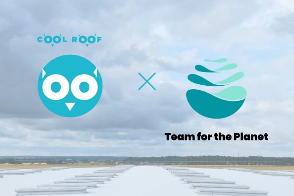 Cool Roof France accélère son développement avec le soutien de Team For The Planet.