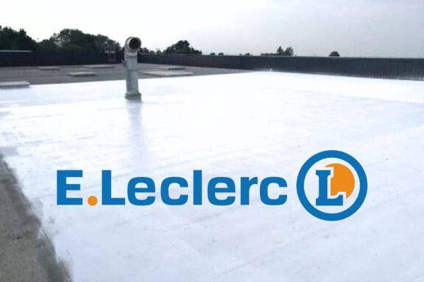 Cool Roof à l'Hyper E. Leclerc de Pleuven (29)