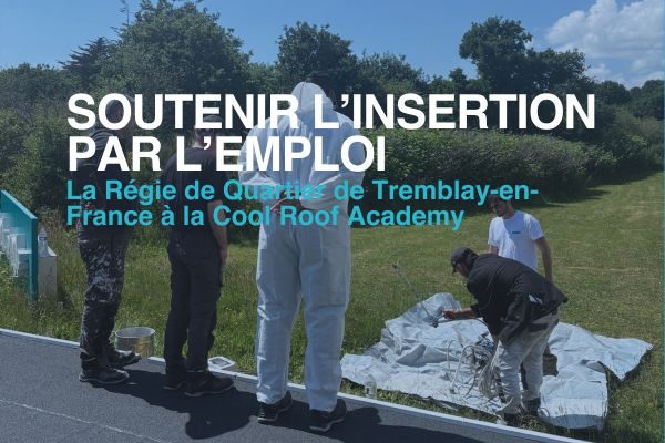 La Cool Roof Academy : Un soutien concret aux structures d'insertion par l'emploi