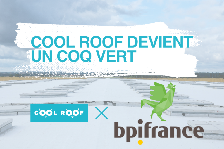 Cool Roof fait partie de la communauté du Coq vert, créée par BPI France