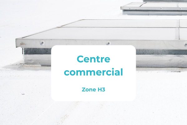 Un centre commercial en zone H3 bénéficie désormais de tous les avantages du cool roofing par Cool Roof.